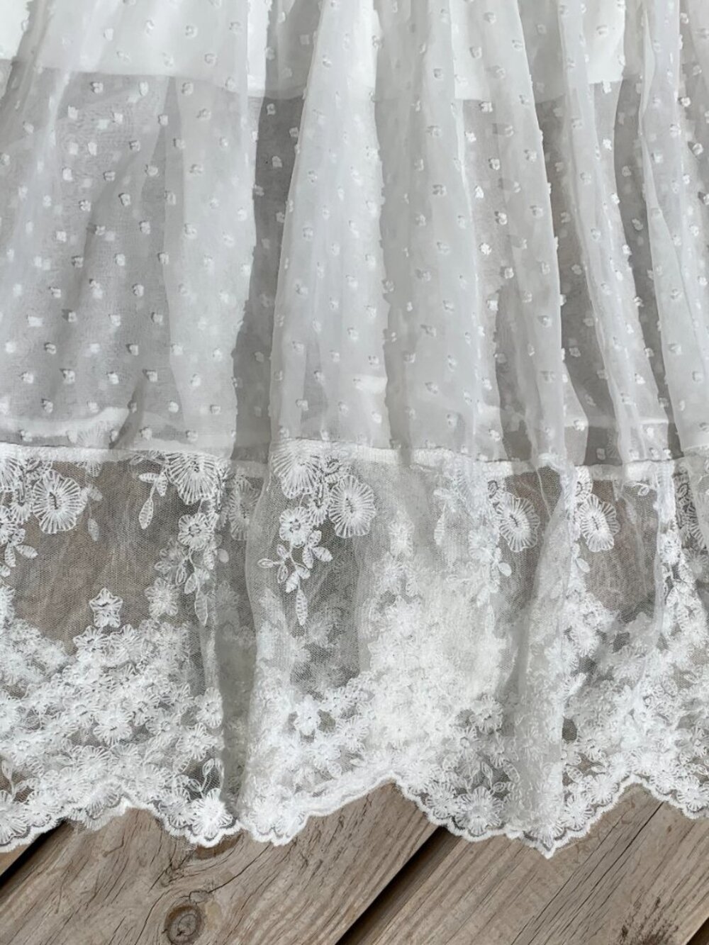 Vintage Boho Lace Wedding Dress Womens Small - Picture 8 of 16
